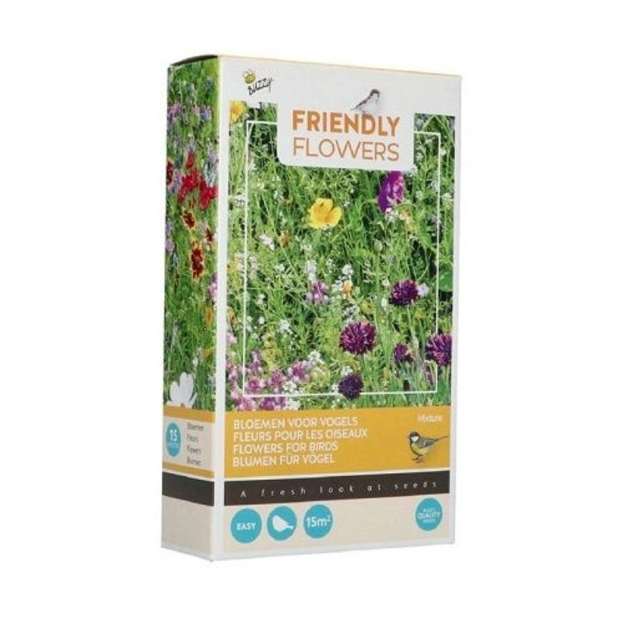 Friendly Flowers Vogels | zaden mengsel