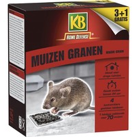 Muizen Granen Alphachloralose 4 lokdoosjes