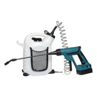 Lil’Squirt accu rugspuit 6 liter met 12V accu en lange sproeilans