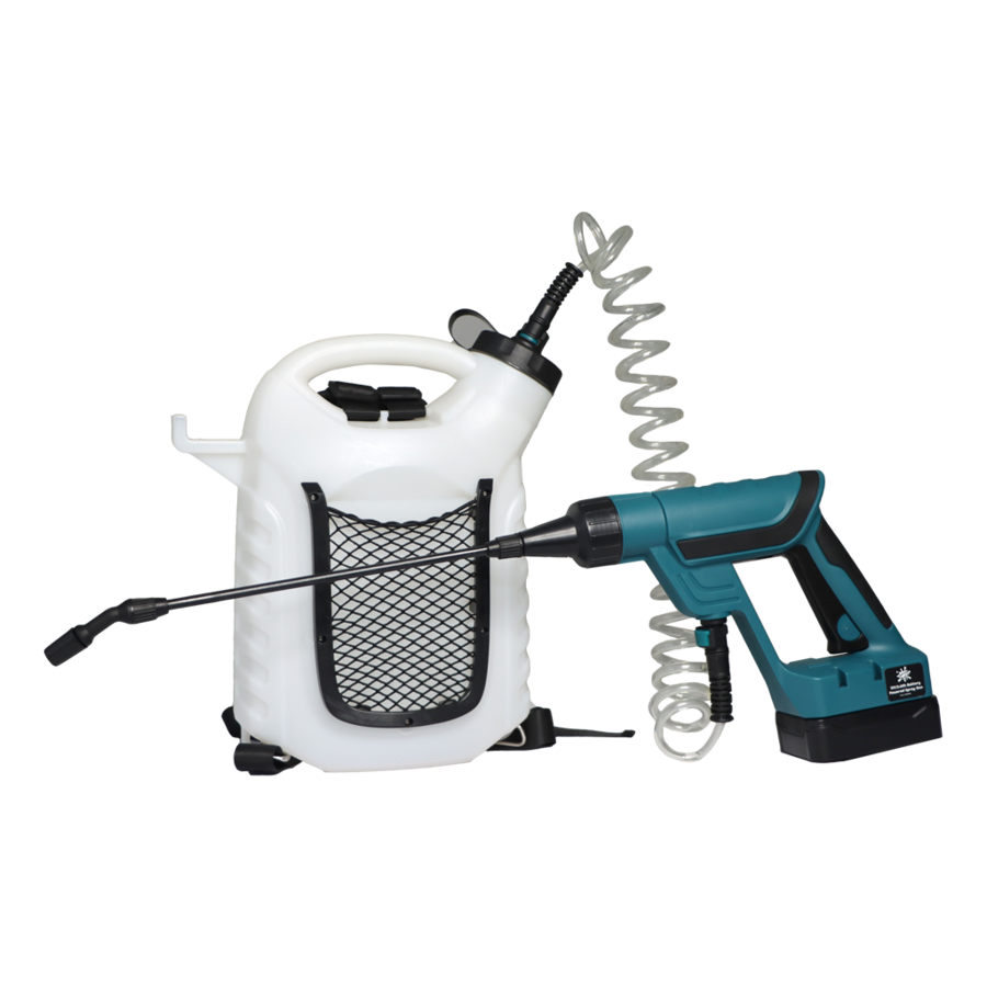 Lil’Squirt accu rugspuit 6 liter met 12V accu en lange sproeilans