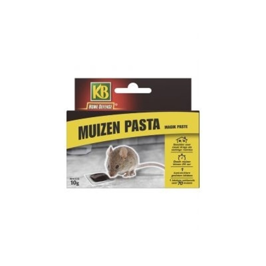 Muizen Pasta Alphachloralose enkel lokdoosje