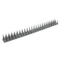 Puntstrip 49 cm grijs met hoge pin - set a 12 stuks | Kunststof duivenpin