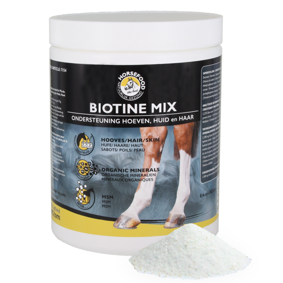 Biotine Mix | Gezonde Hoeven, Huid en Haar