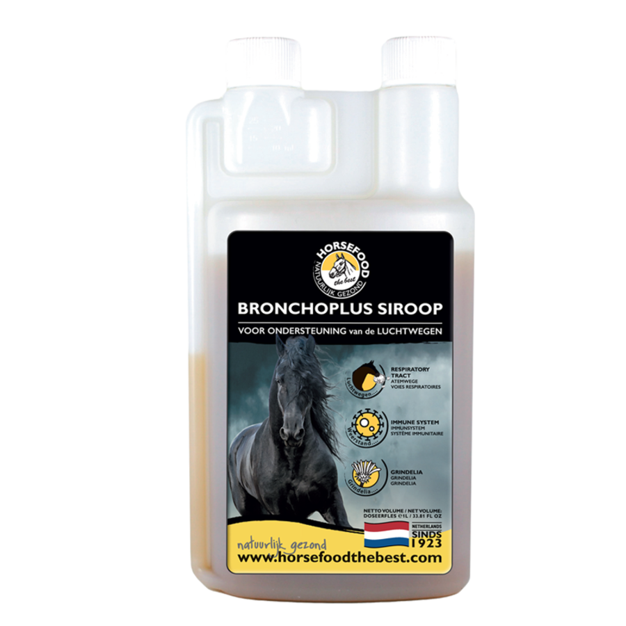 Bronchoplus Siroop 1 L | Gezonde luchtwegen, betere prestatie