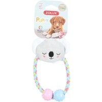 Puppy tiny pluche met touw