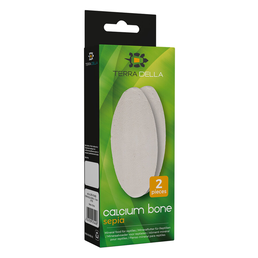Calcium Bone Sepia 2 stuks 11cm | Calciumbron voor reptielen