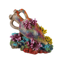 Amfoor koraal aquarium ornament | 15 x 8,9 x 11,5 cm