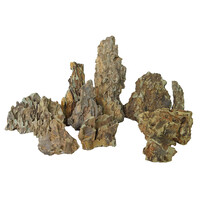 Calari Rock Beige natuursteen voor aquarium en terrarium