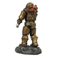 Steampunk duiker aquarium ornament 6,8 x 6,7 x 12,1 cm | voor zoet- en zoutwater