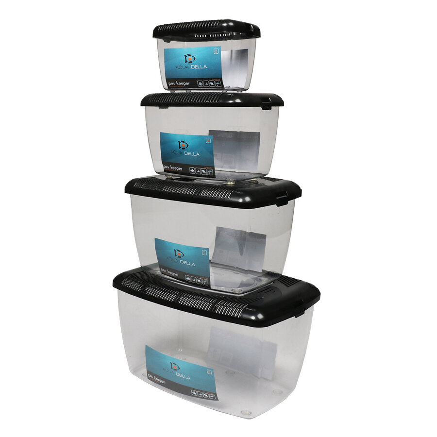 Transparante Pet Keeper dierenbox voor transport en kweek van kleine dieren