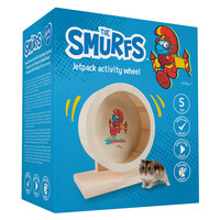 Jetpack Smurf looprad voor kleine knaagdieren