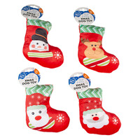 Xmas pluche pantoffel assorti