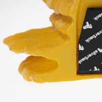 Floating deco zwammen geel 18,5x8,5x10 cm terrarium decoratie