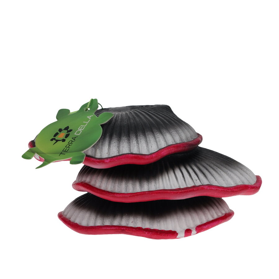 Floating deco zwammen roze terrarium decoratie 17,5x8,5x9,5 cm