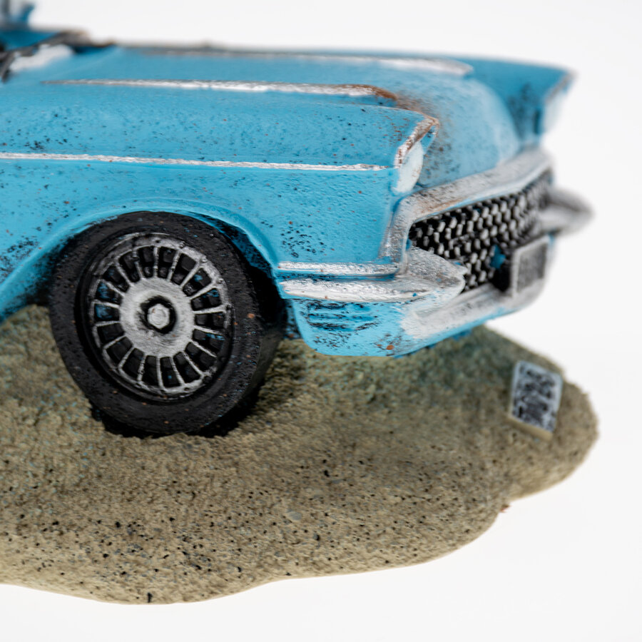 Desert car amerikaans blauw