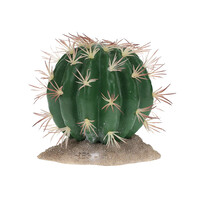 Decoratieve kunstcactus terrariumplant S en M voor reptielen
