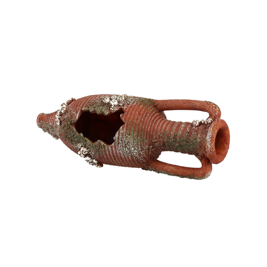 Amfoor meerkleurig aquarium ornament