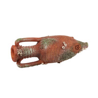 Amfoor meerkleurig aquarium ornament