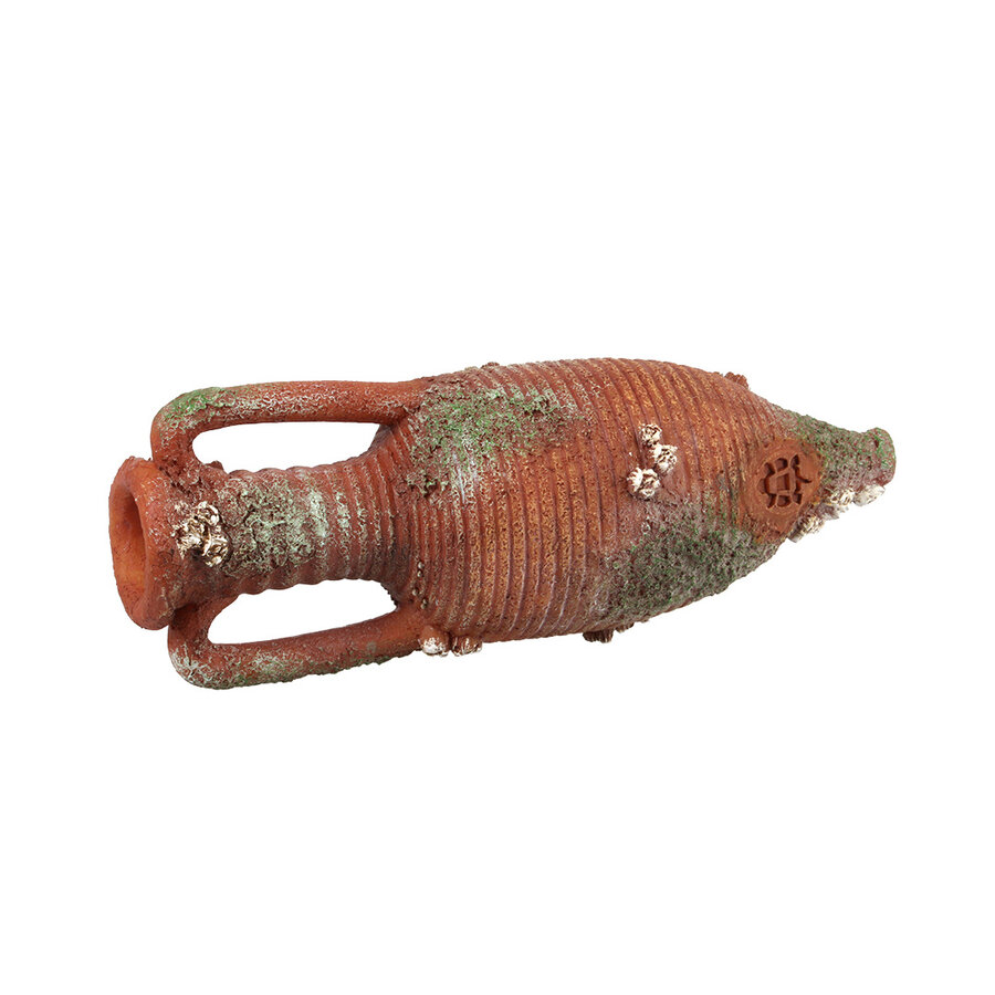 Amfoor meerkleurig aquarium ornament