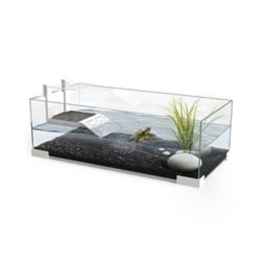 Tartarium 60 | 40L glazen bak 60 x 29,6 x 22,5 cm voor waterschildpadden