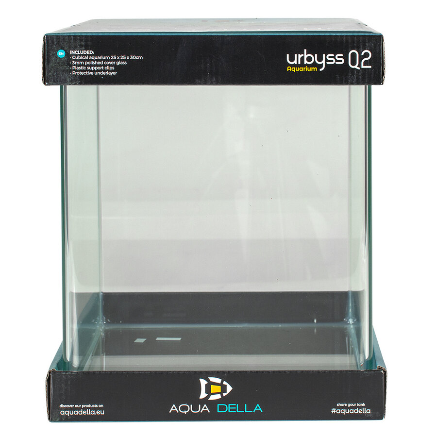 Urbyss Q2 | 20L | 25 x 25 x 30CM Aquarium