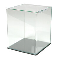 Kubusvormig aquarium 10L met dekglas 20 x 20 x 25 cm