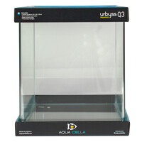 Kubusvormig aquarium 10L met dekglas 20 x 20 x 25 cm