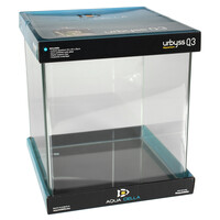 Kubusvormig aquarium 10L met dekglas 20 x 20 x 25 cm