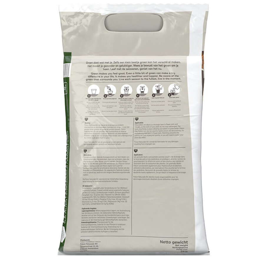 Hydrokorrels 5 liter | drainagelaag voor bloempotten en hydrocultuur