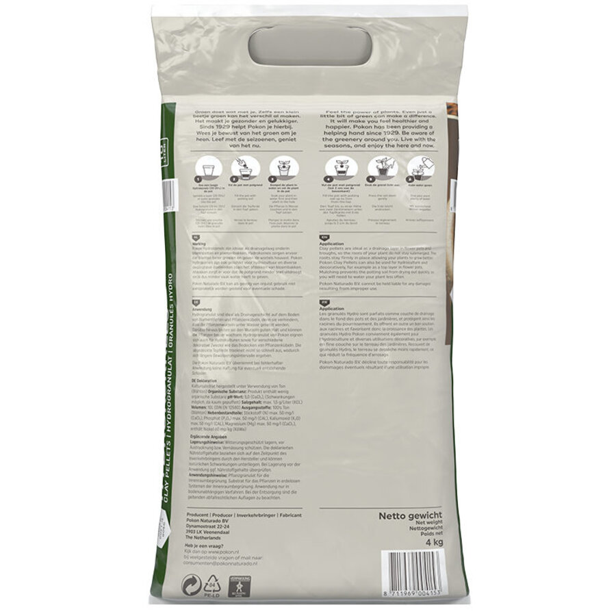 Hydrokorrels 10L | Drainagekorrels voor bloempotten, plantenbakken en hydrocultuur