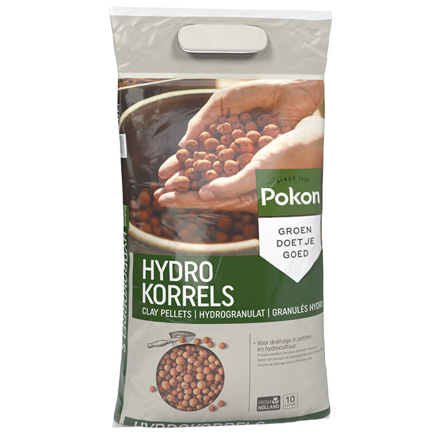 Hydrokorrels 10L | Drainagekorrels voor bloempotten, plantenbakken en hydrocultuur