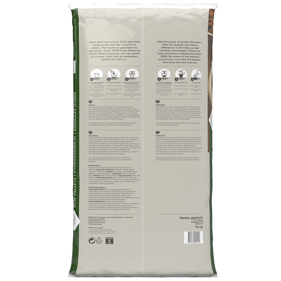 Hydrokorrels 40 liter | drainagelaag voor potten en hydrocultuur