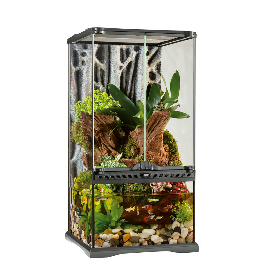 EX Paludarium Zwart | 30 x 30 x 60CM