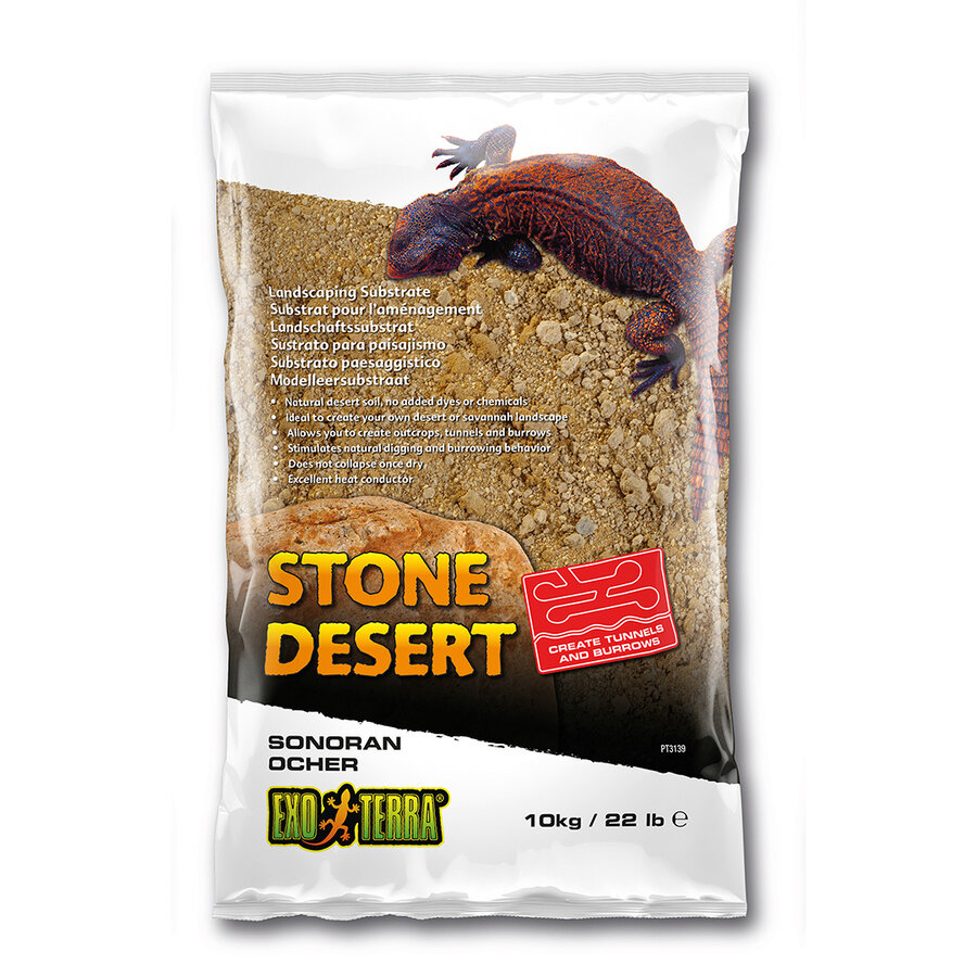 Stone Desert Sonoran Ocher – landschaps substraat voor woestijn | savanne – 5 kg | 10 kg
