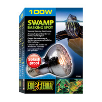 Spatbestendige zonneplek lamp Swamp Basking Spot – voor aquatische & vochtige terraria – 50W | 75W | 100W