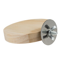Houten O-Platform voor kleine knaagdieren 8,5 x 8,5 cm