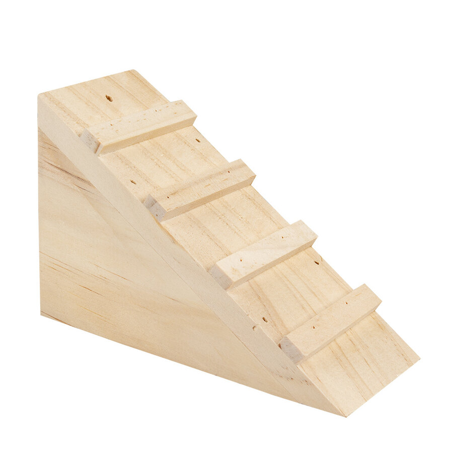 Houten trap voor kleine knaagdieren