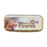 Bedrukte Eierdoos voor 10 scharreleieren