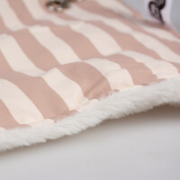 Striped hangmat pluche meerkleurig voor knaagdieren