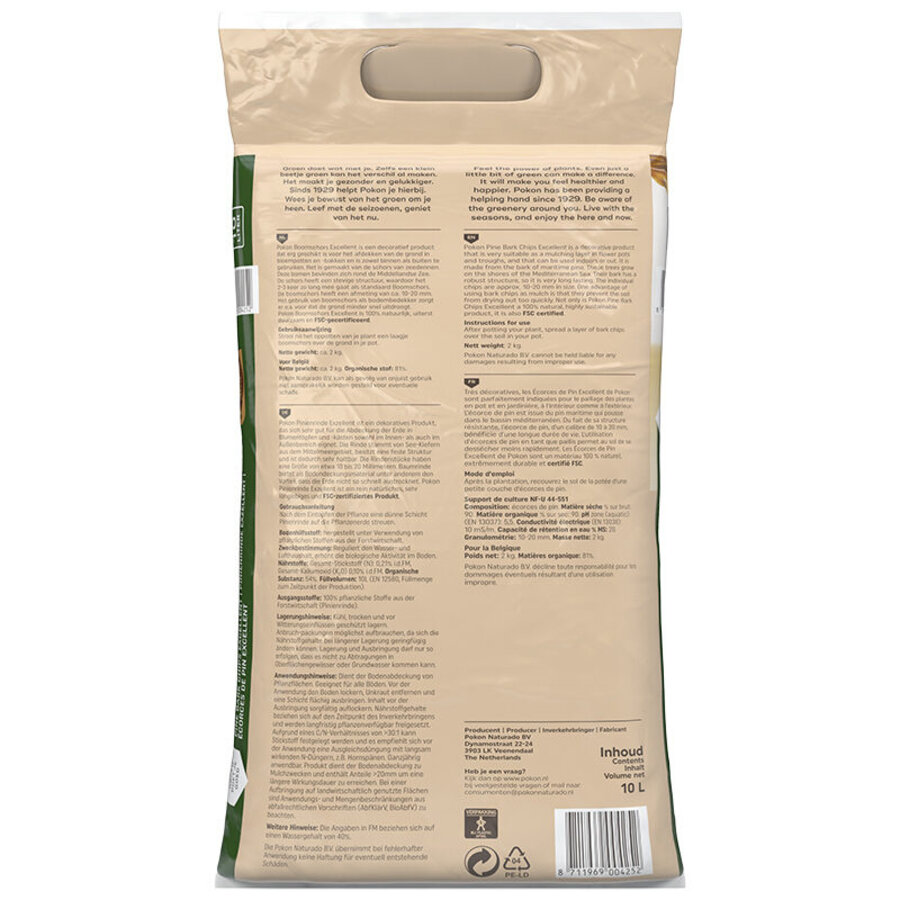 Boomschors Excellent 10L | sierschors voor bloempotten en bloembakken