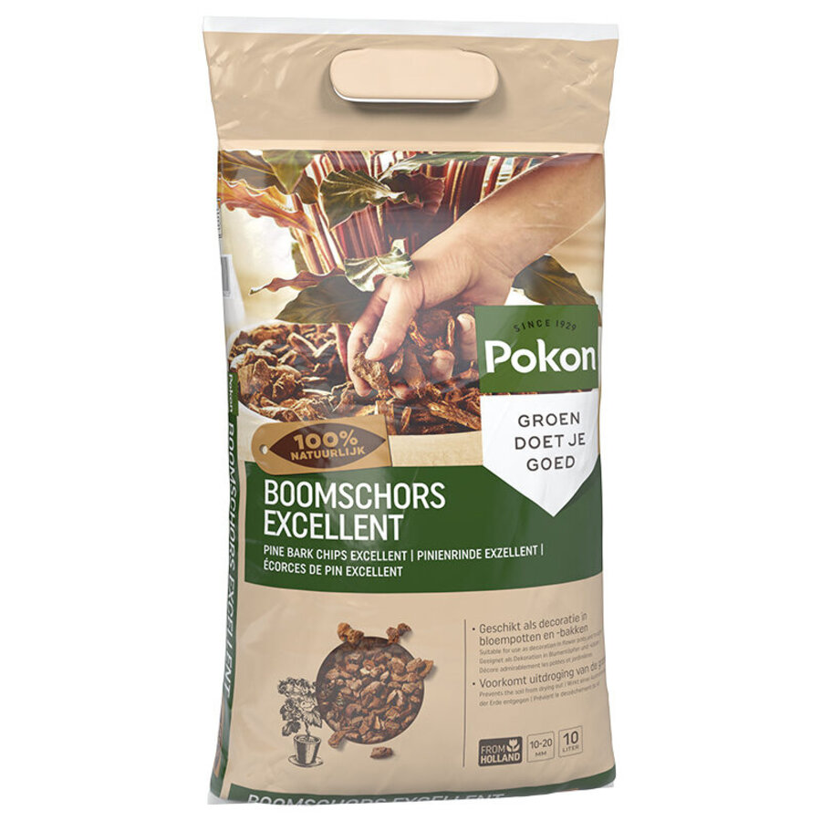 Boomschors Excellent 10L | sierschors voor bloempotten en bloembakken