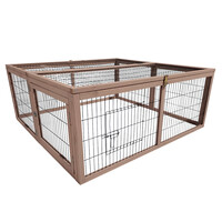 Konijnenren Jumper Forest Taupe 120x120x48 cm voor konijn en cavia