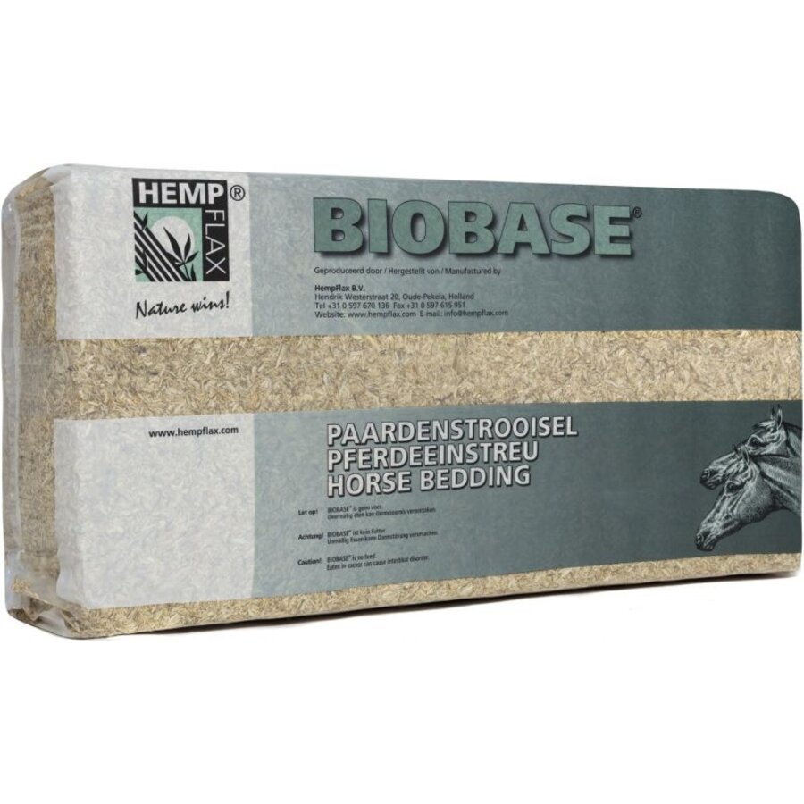 Biobase Hennepstrooisel Bedding 14KG