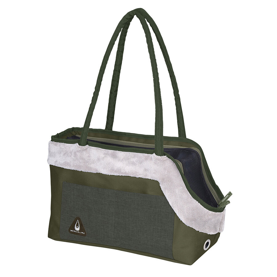 Paris Pet Bag Chic Groen