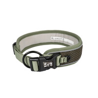 Ultimate Fit Control hondenhalsband | brede drukverdelende halsband | Undercover groen