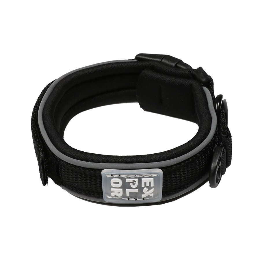 Ultimate Fit Comfy hondenhalsband Fashion Granite Black | verstelbaar neopreen