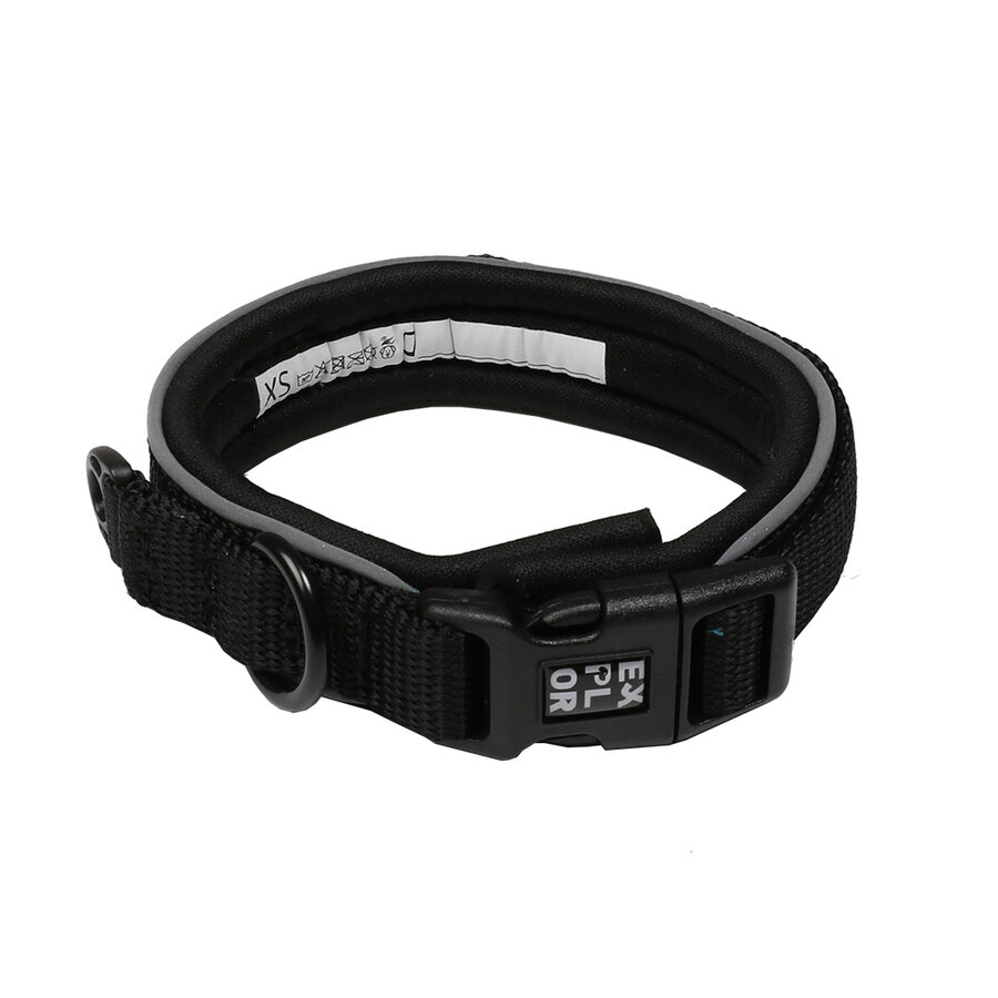 Ultimate Fit Comfy hondenhalsband Fashion Granite Black | verstelbaar neopreen