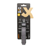 Ultimate Fit Comfy halsband Safety zilver reflecterend | neopreen | klittenband