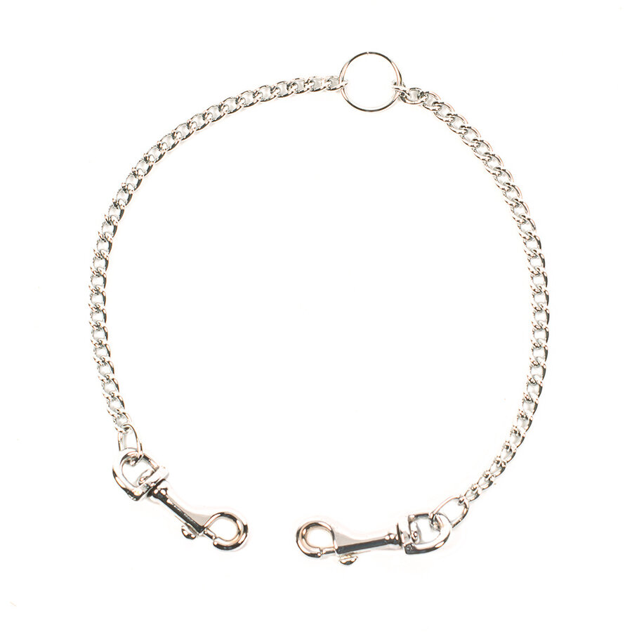 Kettinglijn koppelstuk 50 cm | koppelstuk voor 2 honden (2 mm of 3 mm)