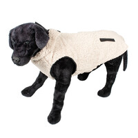 Hondenjas Sheep Skin Zwart/Wit